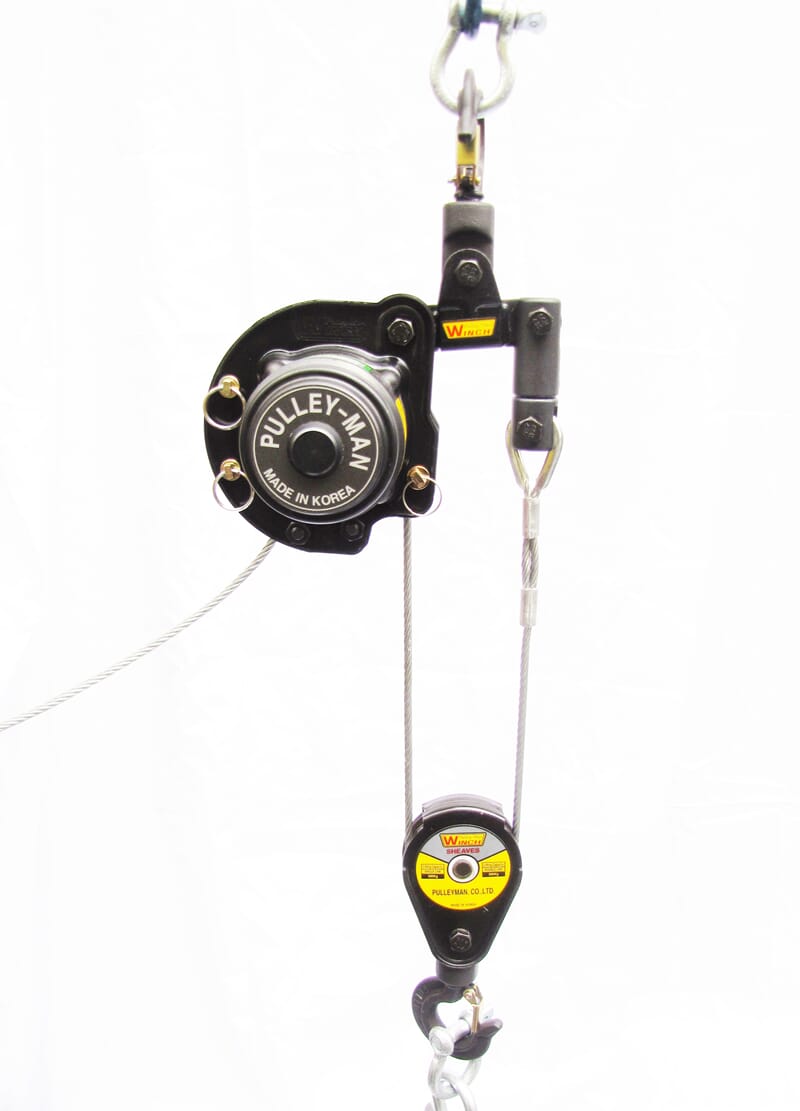 PULLEY MAN PORTABLE MINI WINCH Wroc?awski Informator