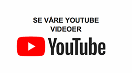 SE VÅRE YOUTUBE VIDEOER