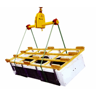 Snu tunge laster med Pal-turn lastvender