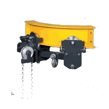Leddet manuell løpekatt 500 kg - 25 tonn