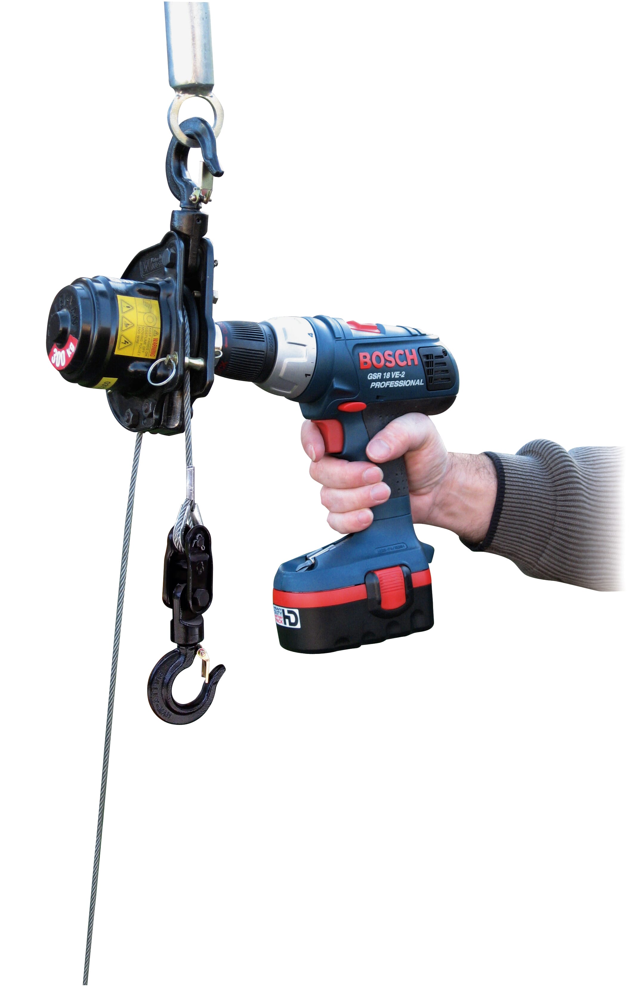 PulleyMan miniwinch BRETTEVILLE TALJER & MASKINER AS