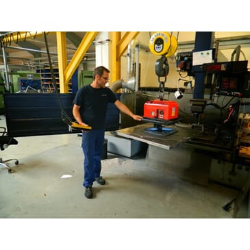 Batteridrevet vakuumløfter for plater 500 kg